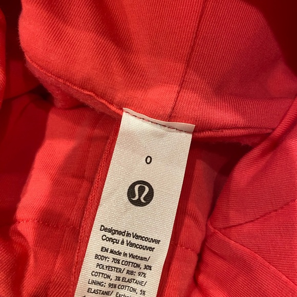 LULULEMON Women's Pink Zip-Up Hoodie - Picture 8 of 8